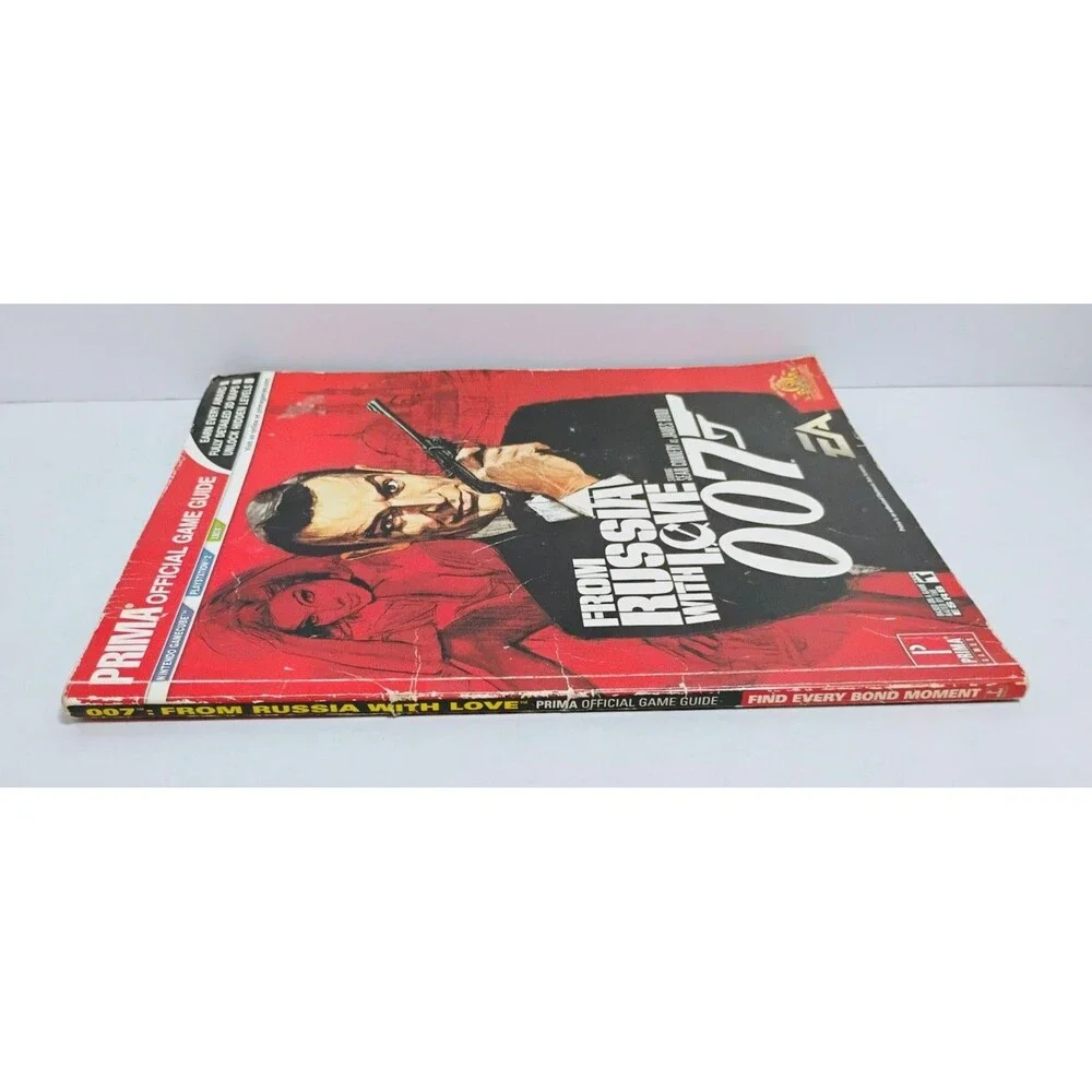 PRIMA OFFICIAL STRATEGY GUIDE FROM RUSSIA WITH LOVE 007 XBOX GAMECUBE & PS2